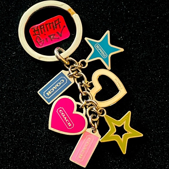 💰Sold💰Coach Charm Keychain/ Bag Charm - Picture 12 of 13